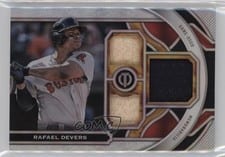 2023 Topps Tribute Triple Relics Rafael Devers #TR-RD card