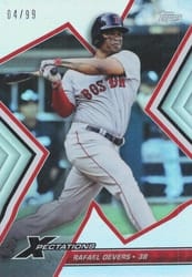 2023 Topps Xpectations Base Set Rafael Devers #46 card