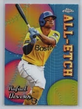 2024 Topps Chrome Chrome All Etch Rafael Devers #CAE-5 card