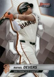 2025 Bowman's Best Base Set Rafael Devers #21 card