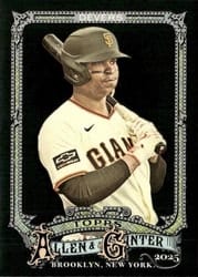 2025 Topps Allen & Ginter X Base Set Rafael Devers #29 card