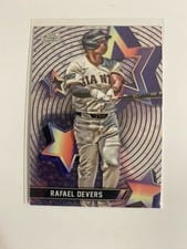 2025 Topps Cosmic Chrome StarFractor Rafael Devers #SF-34 card