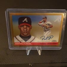 2025 Topps Chrome Platinum Autographs Rafael Furcal #CPA-RF card