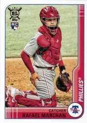 2021 Topps Big League Base Set Rafael Marchan #181 card