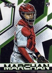2021 Topps Fire Base Set Rafael Marchan #48 card