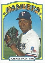 2021 Topps Heritage Base Set Rafael Montero #82 card