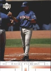 2002 Upper Deck Base Set Rafael Palmeiro #153 card