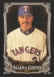 2024 Topps Allen & Ginter X Base Set Rafael Palmeiro #307 card