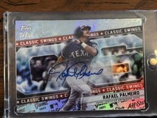 2025 Topps All Star Game Classic Swings Autographs Rafael Palmeiro #CSA-RP card