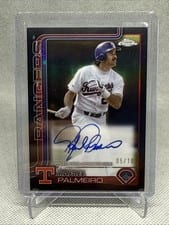 2025 Topps Chrome Update Legends Autographs Rafael Palmeiro #CLA-RP card