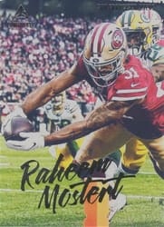 2020 Panini Luminance Base Set Raheem Mostert #10 card