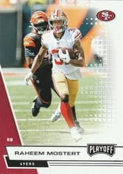 2020 Panini Playoff Base Set Raheem Mostert #111 card