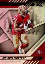 2020 Panini XR Base Set Raheem Mostert #8 card