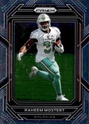 2022 Panini Prizm Base Set Raheem Mostert #179 card