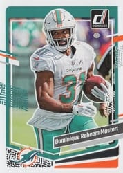 2023 Donruss Base Set Raheem Mostert #189 card
