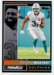 2024 Panini Encore Base Set Raheem Mostert #123 card