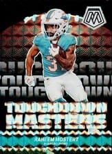 2024 Panini Mosaic Touchdown Masters Raheem Mostert #TM-RMT card