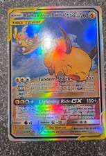 Unified Minds Raichu & Alolan Raichu-GX #220 card