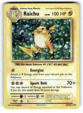Evolutions Raichu #36 card