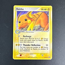 2004 FireRed & LeafGreen Raichu #12 card