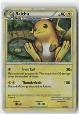 HeartGold & SoulSilver Raichu #10 card