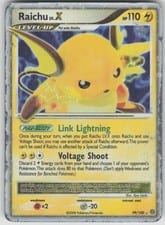 Stormfront Raichu LV.X #99 card