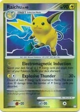 Mysterious Treasures Raichu #15 card