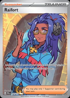 Prismatic Evolutions Raifort #142 card