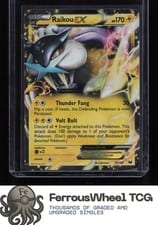 2012 Dark Explorers Raikou-EX #38 card