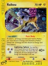 Skyridge Raikou #H26 card