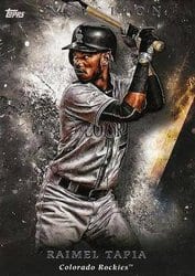 2018 Topps Inception Base Set Raimel Tapia #38 card