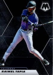 2021 Panini Mosaic Base Set Raimel Tapia #161 card