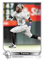 2022 Topps Base Set Raimel Tapia #46 card