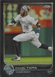 2022 Topps Chrome Ben Baller Edition Base Set Raimel Tapia #69 card