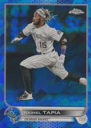 2022 Topps Chrome Sapphire Edition Base Set Raimel Tapia #46 card