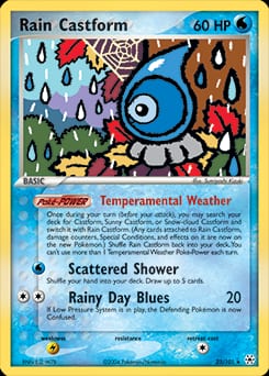 Hidden Legends Rain Castform #23 card