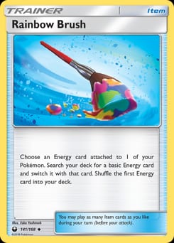 2018 Celestial Storm Rainbow Brush #141 card