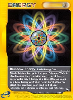 Aquapolis Rainbow Energy #144 card