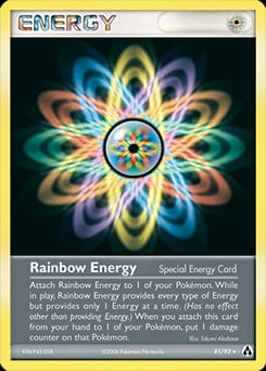2006 Legend Maker Rainbow Energy #81 card