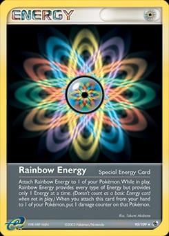 2003 Ruby & Sapphire Rainbow Energy #95 card