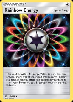 Sun & Moon Rainbow Energy #137 card