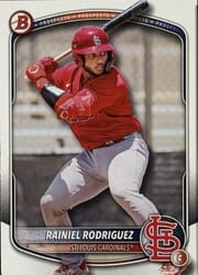 2025 Bowman Draft Base Set Rainiel Rodriguez #BD-72 card