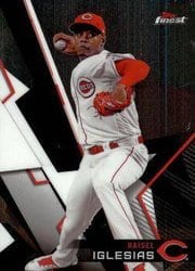 2018 Finest Base Set Raisel Iglesias #52 card