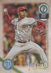 2018 Topps Gypsy Queen Base Set Raisel Iglesias #272 card
