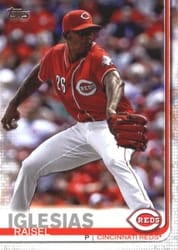 2019 Topps Base Set Raisel Iglesias #465 card