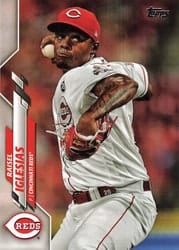 2020 Topps Base Set Raisel Iglesias #197 card