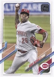 2021 Topps Base Set Raisel Iglesias #174 card
