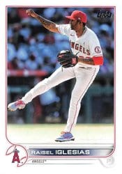 2022 Topps Base Set Raisel Iglesias #173 card