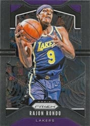 2019-20 Panini Prizm Base Set Rajon Rondo #223 card