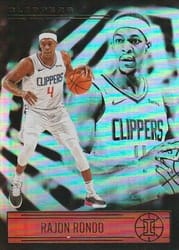 2020-21 Panini Illusions Base Set Rajon Rondo #41 card